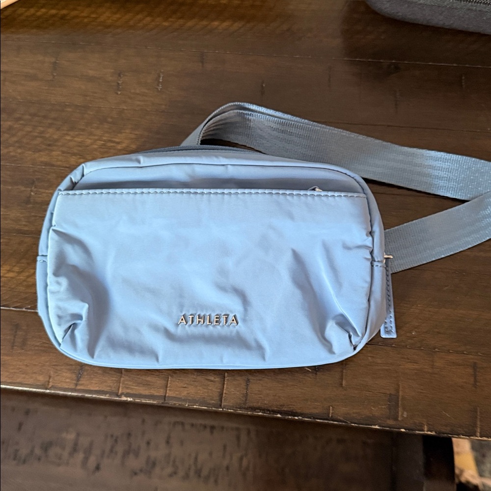 Athleta Slate Blue Belt Bag